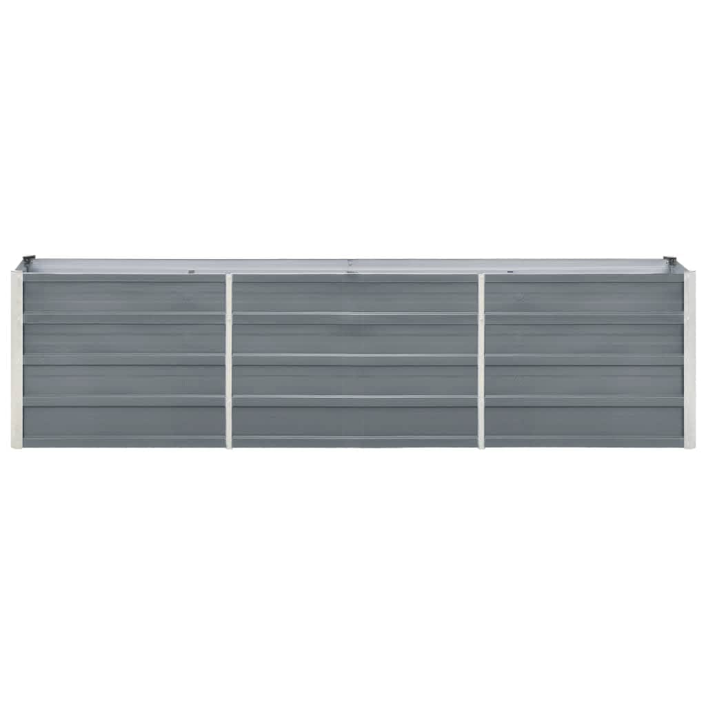 Lovelis, pilkas, 240x40x77cm, galvanizuotas plienas, aukštas Lovelis, pilkas, 240x40x77cm, galvanizuotas plienas, aukštas - Image 3