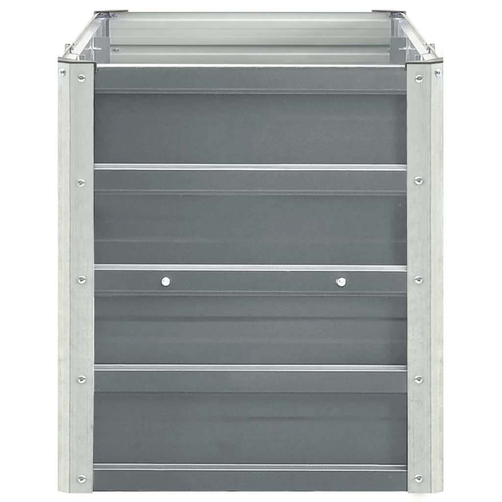 Lovelis, pilkas, 240x40x77cm, galvanizuotas plienas, aukštas Lovelis, pilkas, 240x40x77cm, galvanizuotas plienas, aukštas - Image 4