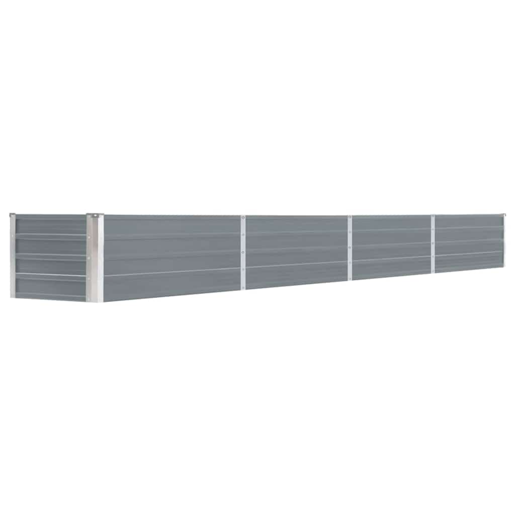 Lovelis, pilkas, 320x40x45cm, galvanizuotas plienas, aukštas Lovelis, pilkas, 320x40x45cm, galvanizuotas plienas, aukštas - Image 2