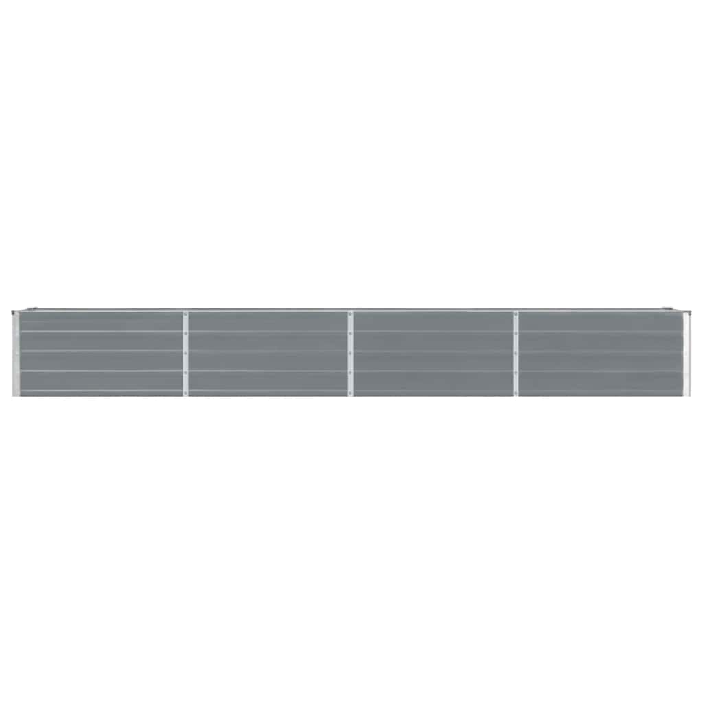 Lovelis, pilkas, 320x40x45cm, galvanizuotas plienas, aukštas Lovelis, pilkas, 320x40x45cm, galvanizuotas plienas, aukštas - Image 3
