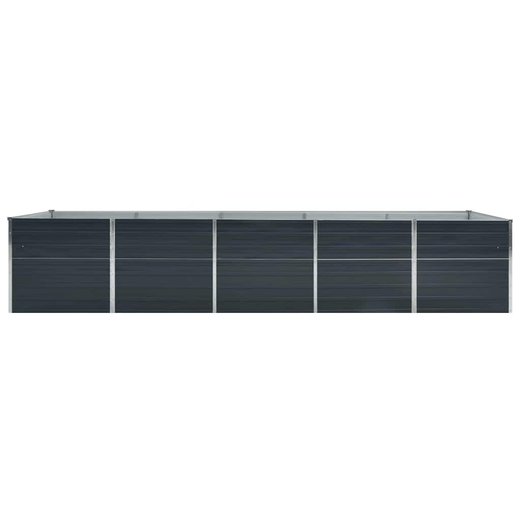 Aukštas lovelis, antracito, 400x80x45cm, galvanizuotas plienas Aukštas lovelis, antracito, 400x80x45cm, galvanizuotas plienas - Image 4