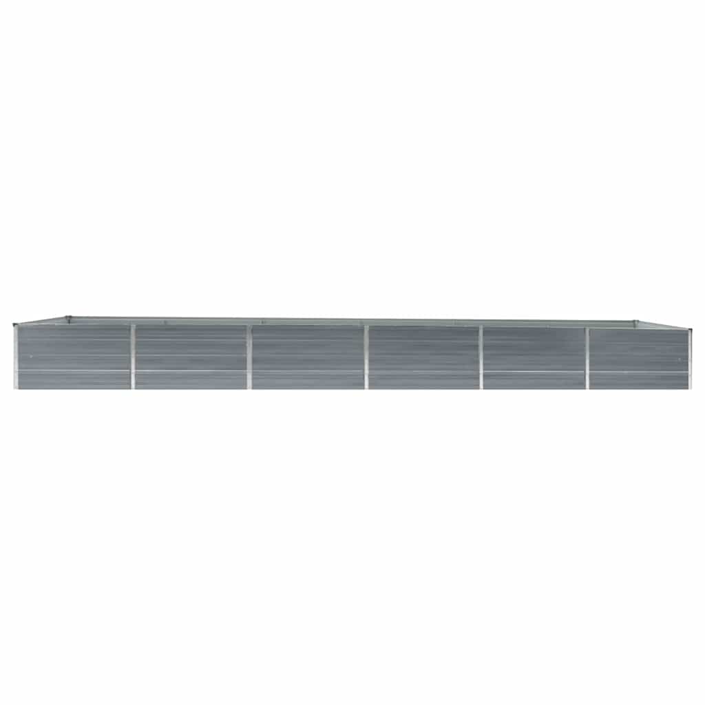 Lovelis, pilkas, 480x80x45cm, galvanizuotas plienas, aukštas Lovelis, pilkas, 480x80x45cm, galvanizuotas plienas, aukštas - Image 3
