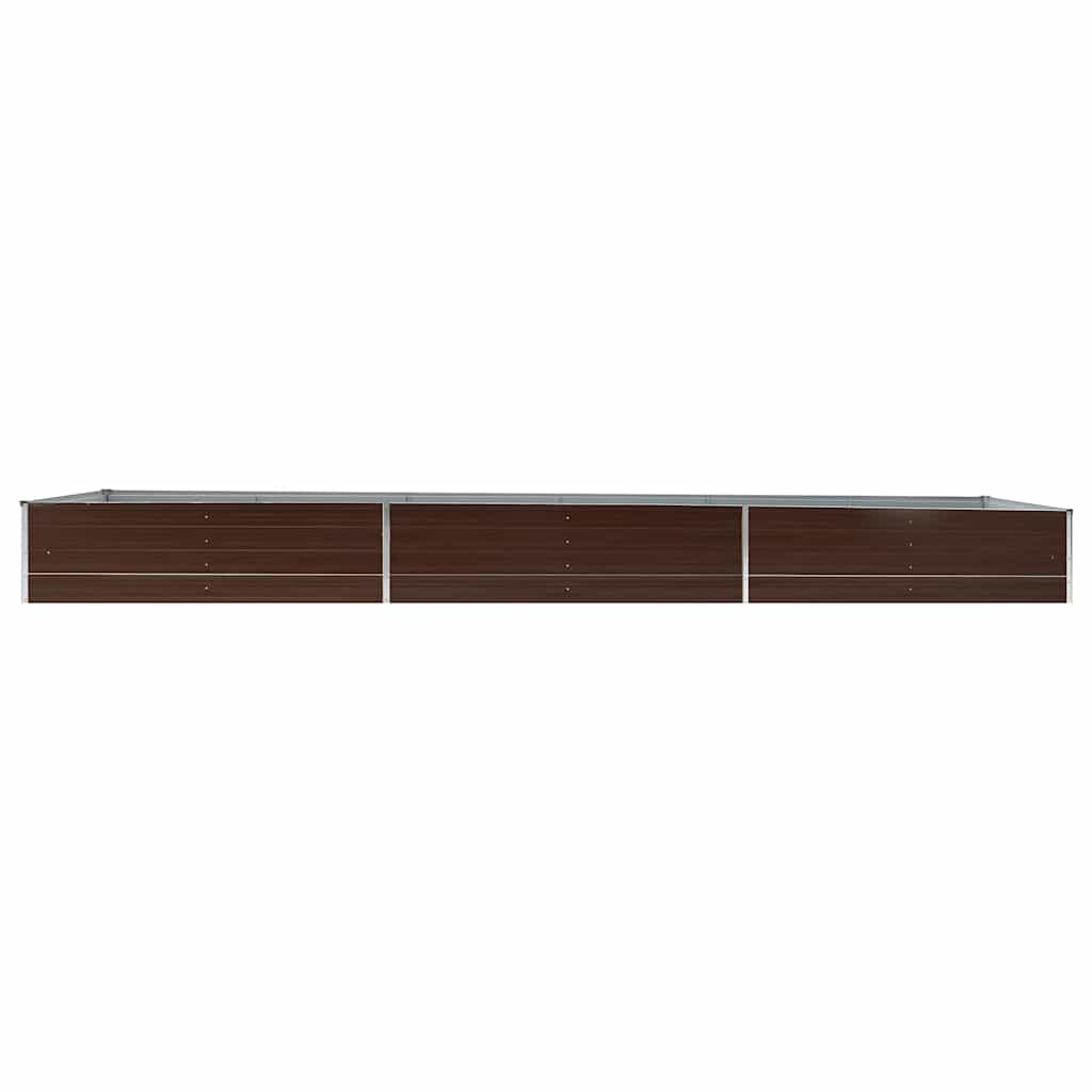 Lovelis, rudas, 480x80x45cm, galvanizuotas plienas, aukštas Lovelis, rudas, 480x80x45cm, galvanizuotas plienas, aukštas - Image 3