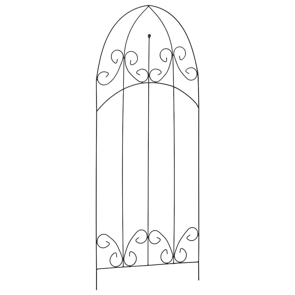 Stovai vijokliniams augalams, 3vnt., juodi, 40x100cm, geležis Stovai vijokliniams augalams, 3vnt., juodi, 40x100cm, geležis - Image 3