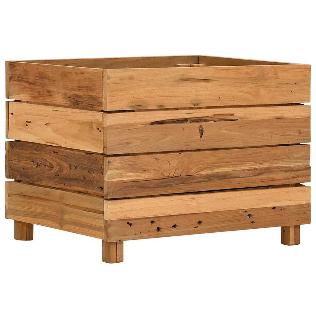 Aukštas lovelis, 50x40x38cm, perdirbtas tikmedis ir plienas Aukštas lovelis, 50x40x38cm, perdirbtas tikmedis ir plienas - Image 9