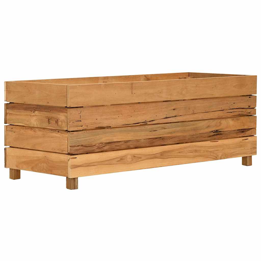 Aukštas lovelis, 100x40x38cm, perdirbtas tikmedis ir plienas Aukštas lovelis, 100x40x38cm, perdirbtas tikmedis ir plienas - Image 11