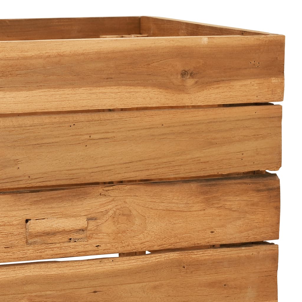 Aukštas lovelis, 150x40x38cm, perdirbtas tikmedis ir plienas Aukštas lovelis, 150x40x38cm, perdirbtas tikmedis ir plienas - Image 6