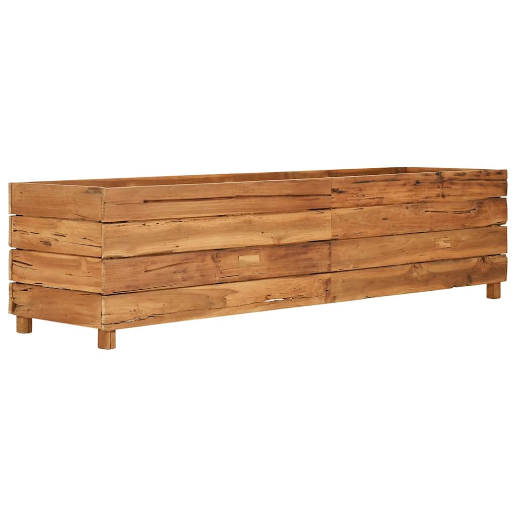 Aukštas lovelis, 150x40x38cm, perdirbtas tikmedis ir plienas Aukštas lovelis, 150x40x38cm, perdirbtas tikmedis ir plienas - Image 9