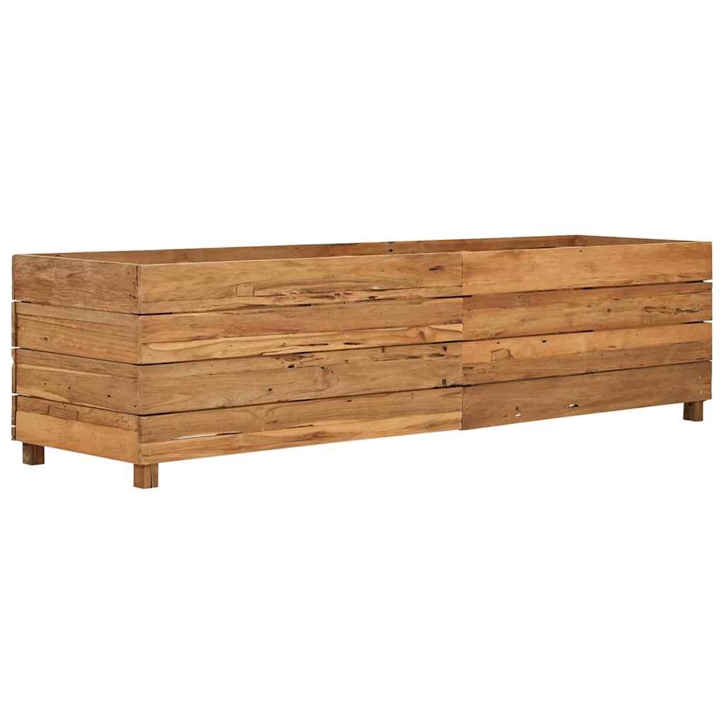 Aukštas lovelis, 150x40x38cm, perdirbtas tikmedis ir plienas Aukštas lovelis, 150x40x38cm, perdirbtas tikmedis ir plienas - Image 10