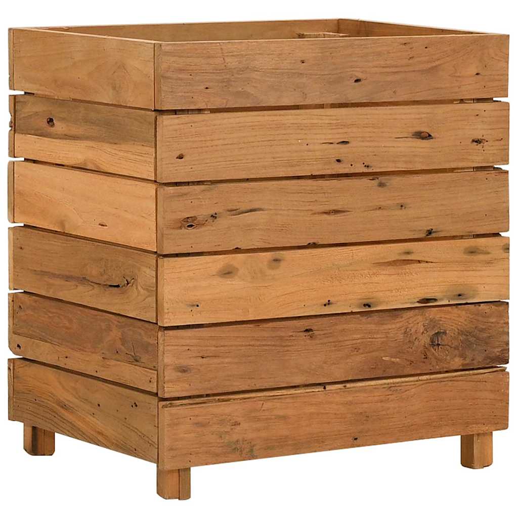 Aukštas lovelis, 50x40x55cm, perdirbtas tikmedis ir plienas Aukštas lovelis, 50x40x55cm, perdirbtas tikmedis ir plienas - Image 11
