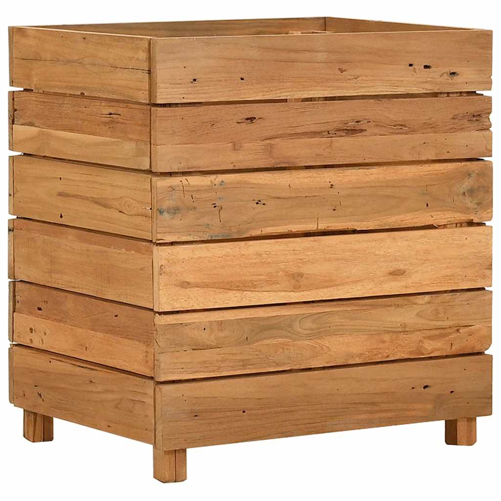 Aukštas lovelis, 50x40x55cm, perdirbtas tikmedis ir plienas Aukštas lovelis, 50x40x55cm, perdirbtas tikmedis ir plienas - Image 10