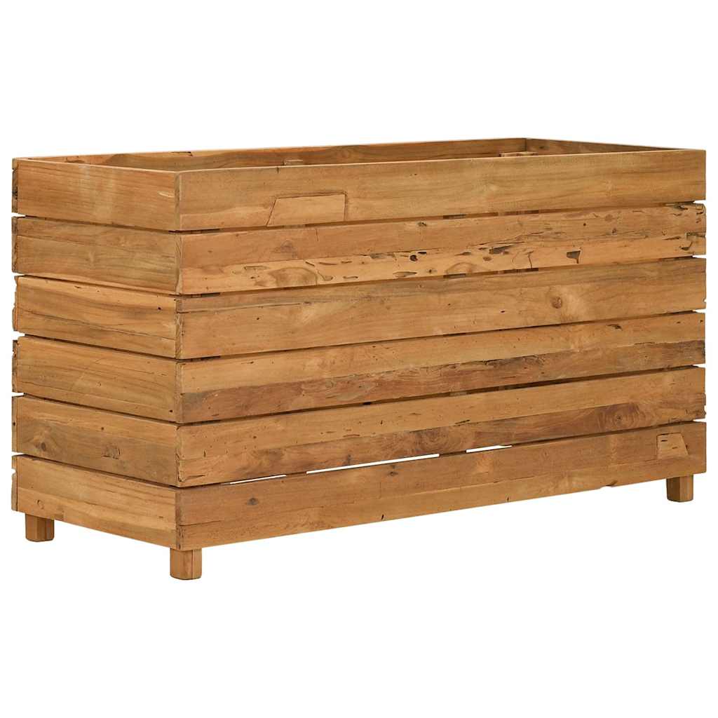 Aukštas lovelis, 100x40x55cm, perdirbtas tikmedis ir plienas Aukštas lovelis, 100x40x55cm, perdirbtas tikmedis ir plienas - Image 11