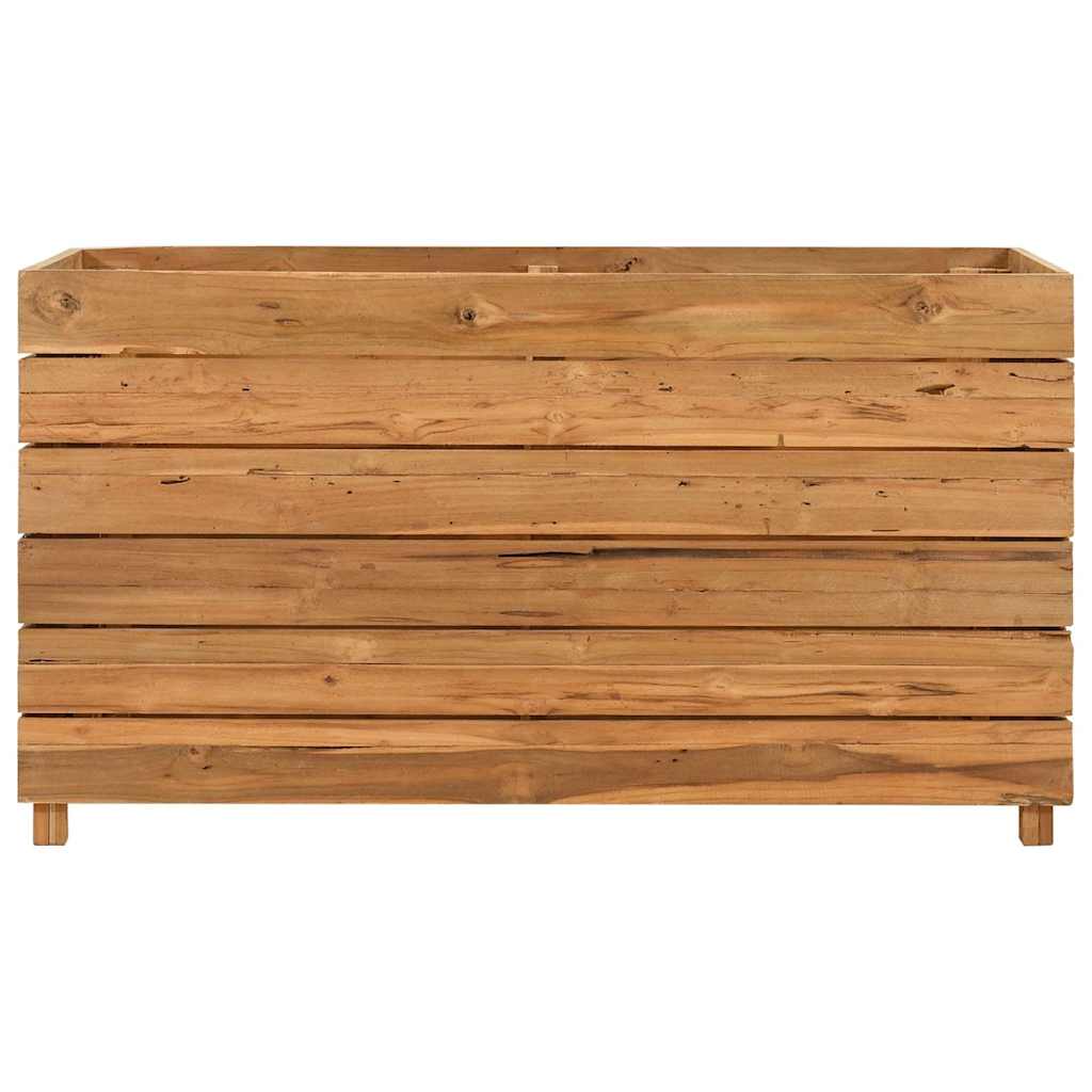 Aukštas lovelis, 100x40x55cm, perdirbtas tikmedis ir plienas Aukštas lovelis, 100x40x55cm, perdirbtas tikmedis ir plienas - Image 3