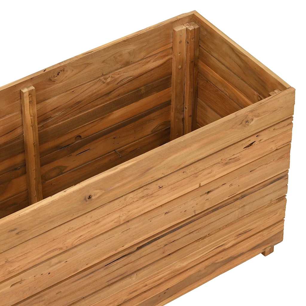 Aukštas lovelis, 100x40x55cm, perdirbtas tikmedis ir plienas Aukštas lovelis, 100x40x55cm, perdirbtas tikmedis ir plienas - Image 5