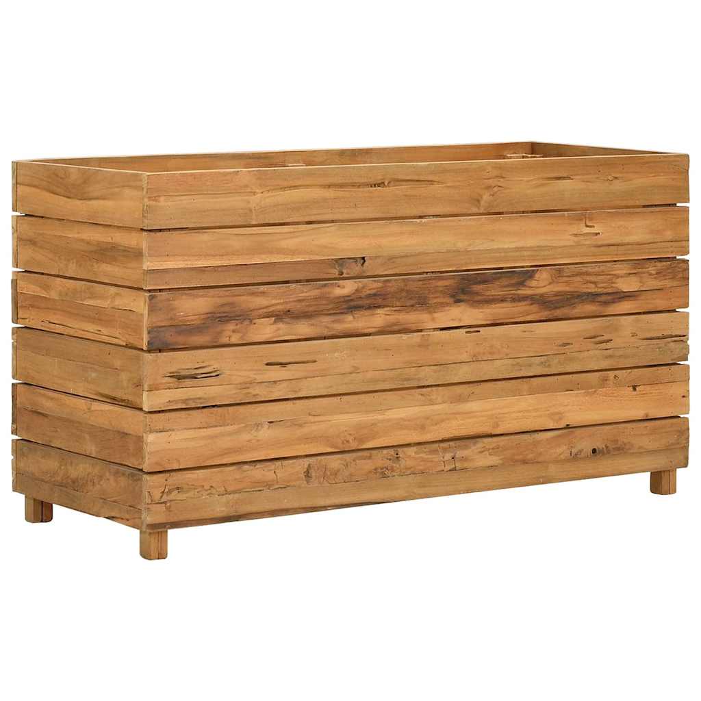 Aukštas lovelis, 100x40x55cm, perdirbtas tikmedis ir plienas Aukštas lovelis, 100x40x55cm, perdirbtas tikmedis ir plienas - Image 9