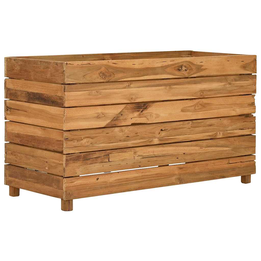 Aukštas lovelis, 100x40x55cm, perdirbtas tikmedis ir plienas Aukštas lovelis, 100x40x55cm, perdirbtas tikmedis ir plienas - Image 10