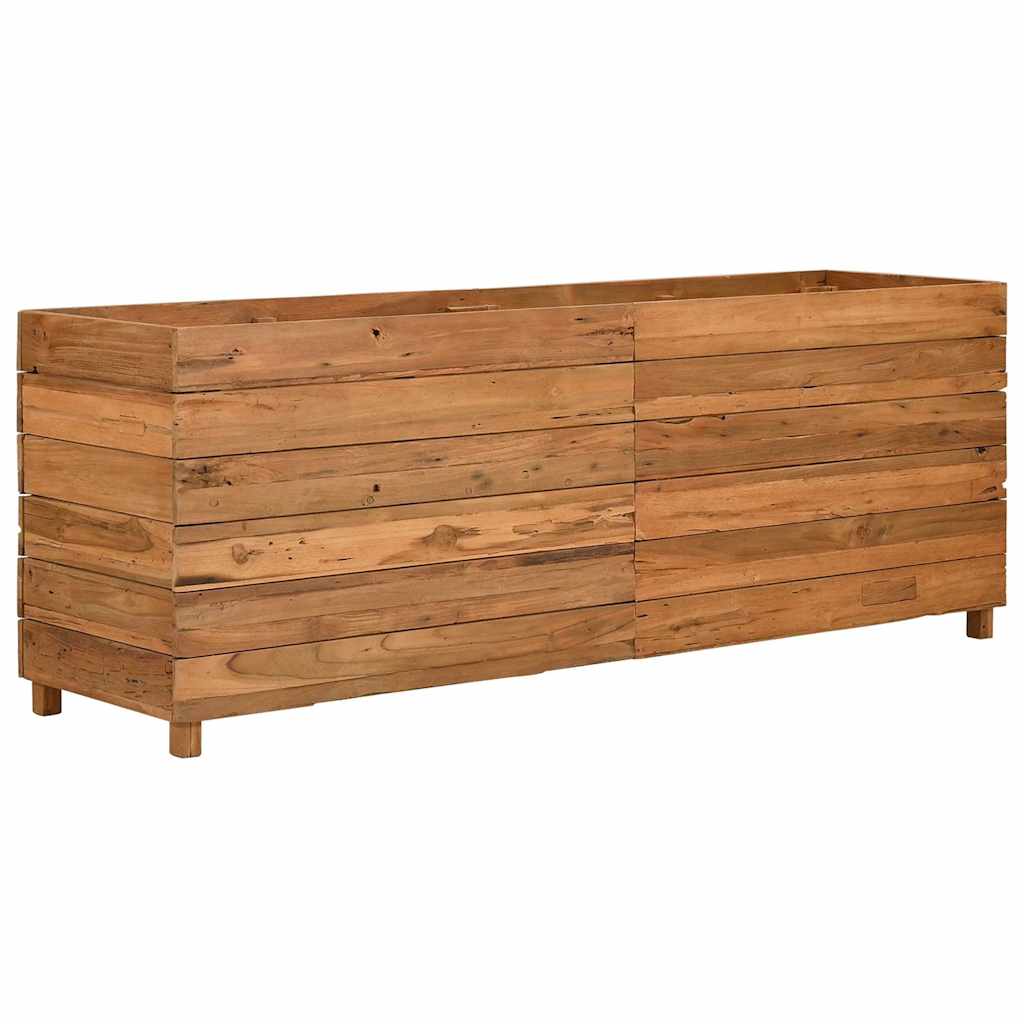 Aukštas lovelis, 150x40x55cm, perdirbtas tikmedis ir plienas Aukštas lovelis, 150x40x55cm, perdirbtas tikmedis ir plienas - Image 10
