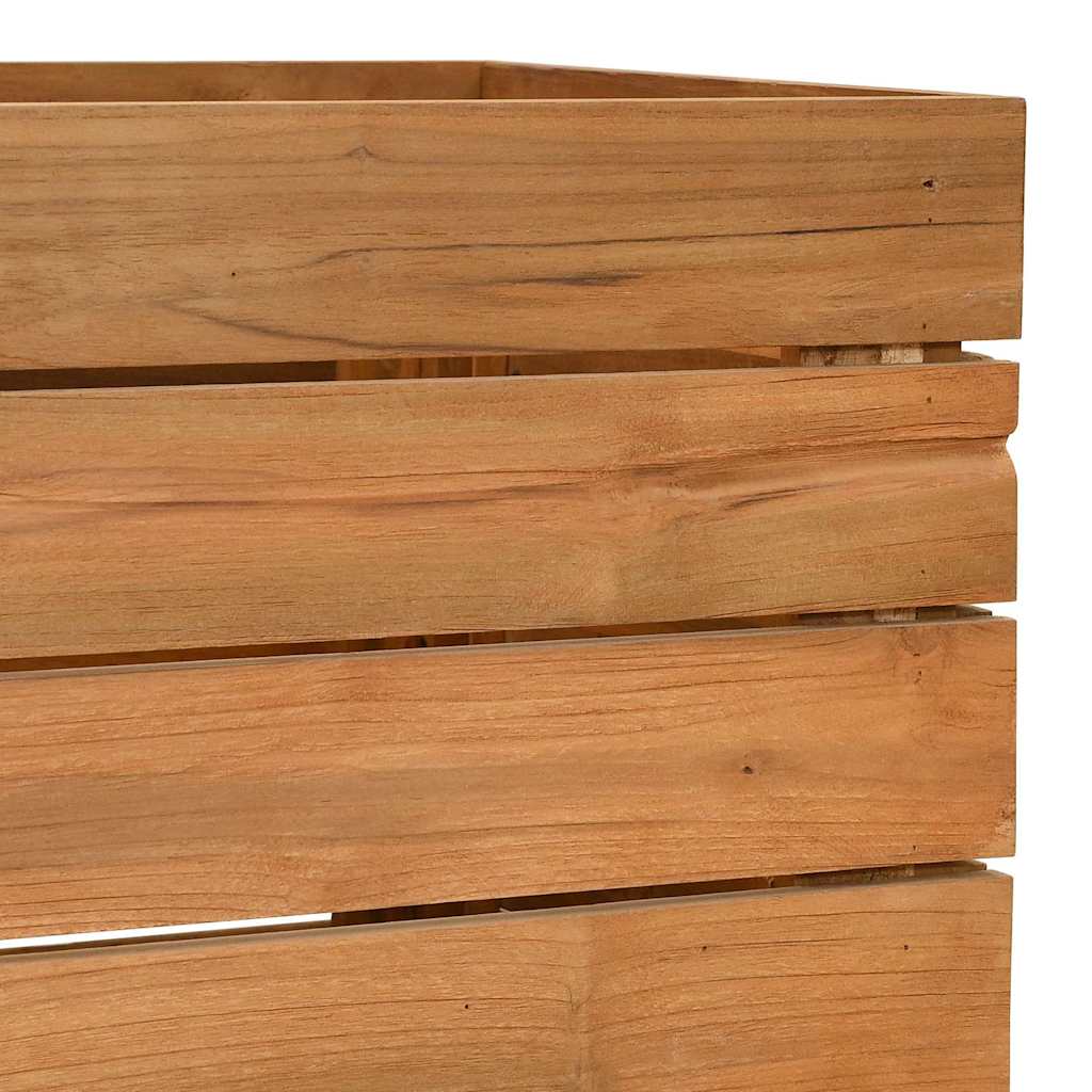 Aukštas lovelis, 100x40x72cm, perdirbtas tikmedis ir plienas Aukštas lovelis, 100x40x72cm, perdirbtas tikmedis ir plienas - Image 11