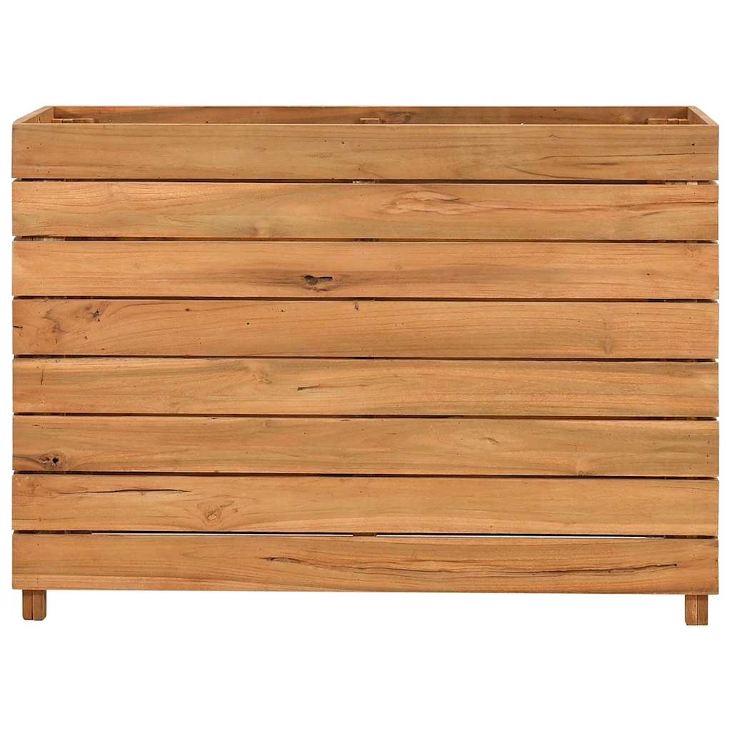 Aukštas lovelis, 100x40x72cm, perdirbtas tikmedis ir plienas Aukštas lovelis, 100x40x72cm, perdirbtas tikmedis ir plienas - Image 3
