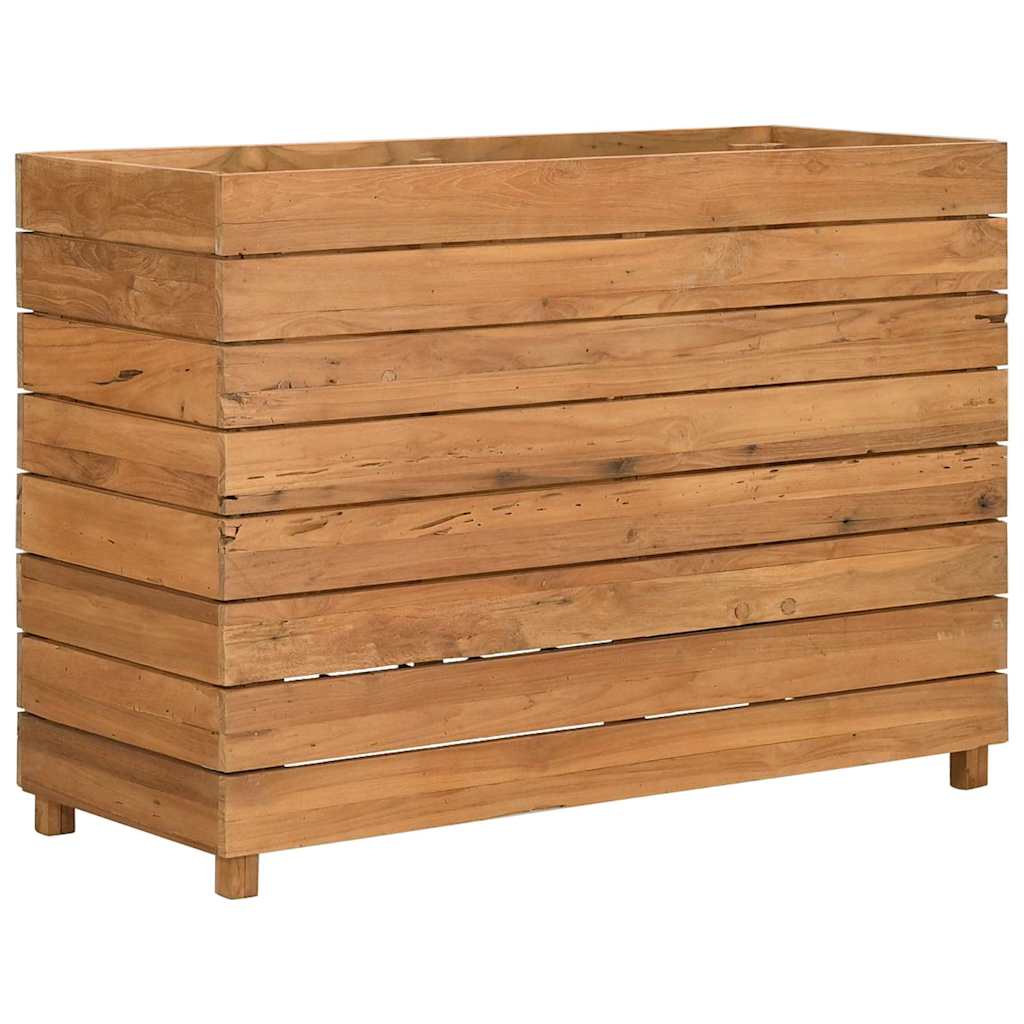 Aukštas lovelis, 100x40x72cm, perdirbtas tikmedis ir plienas Aukštas lovelis, 100x40x72cm, perdirbtas tikmedis ir plienas - Image 7
