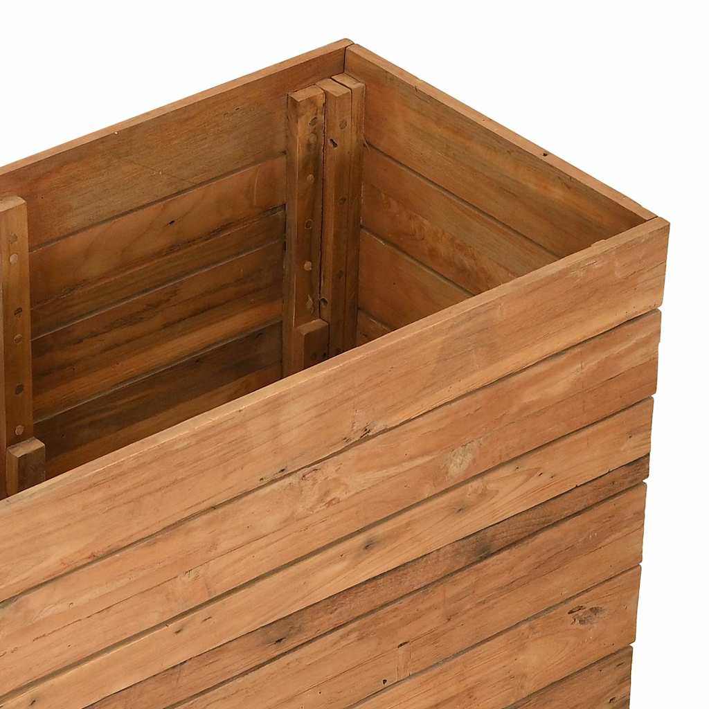 Aukštas lovelis, 150x40x72cm, perdirbtas tikmedis ir plienas Aukštas lovelis, 150x40x72cm, perdirbtas tikmedis ir plienas - Image 9