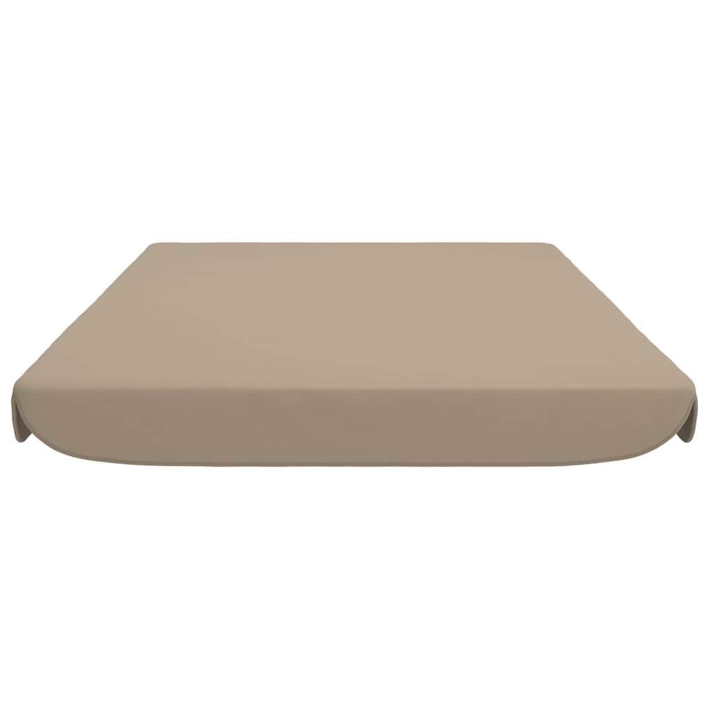 Atsarginis stogelis sodo supynėms, taupe spalvos, 192x147cm Atsarginis stogelis sodo supynėms, taupe spalvos, 192x147cm - Image 3