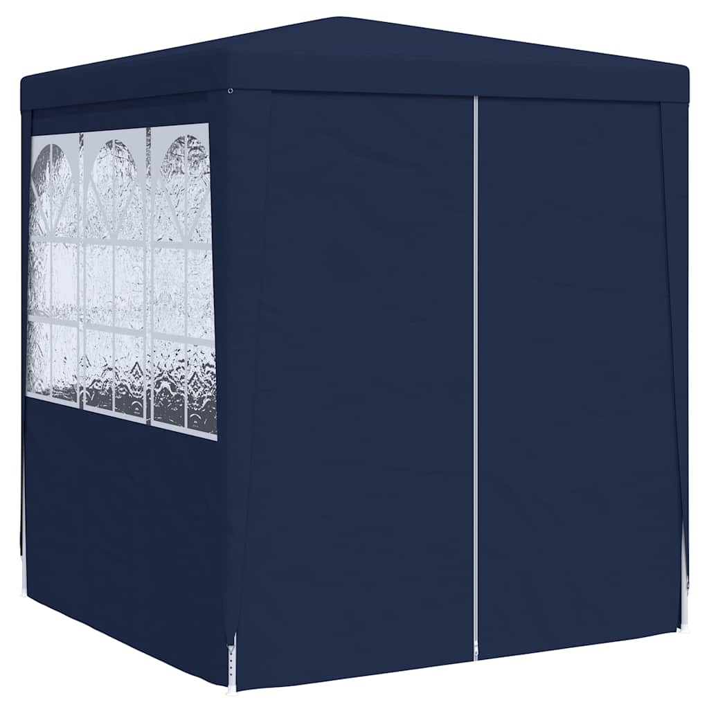 Proginė palapinė su šoninėmis sienomis, mėlyna, 2x2m, 90g/m² Proginė palapinė su šoninėmis sienomis, mėlyna, 2x2m, 90g/m² - Image 3