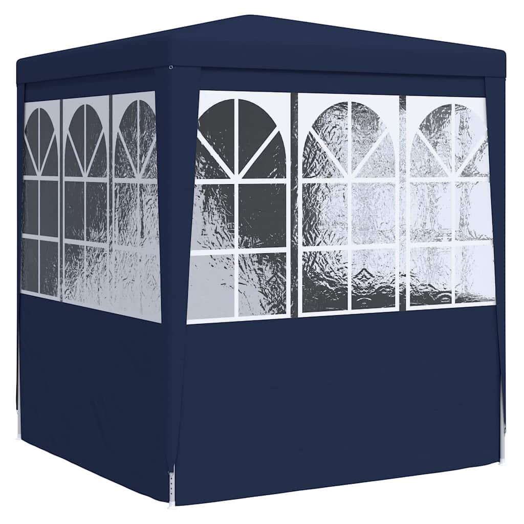 Proginė palapinė su šoninėmis sienomis, mėlyna, 2x2m, 90g/m² Proginė palapinė su šoninėmis sienomis, mėlyna, 2x2m, 90g/m² - Image 6