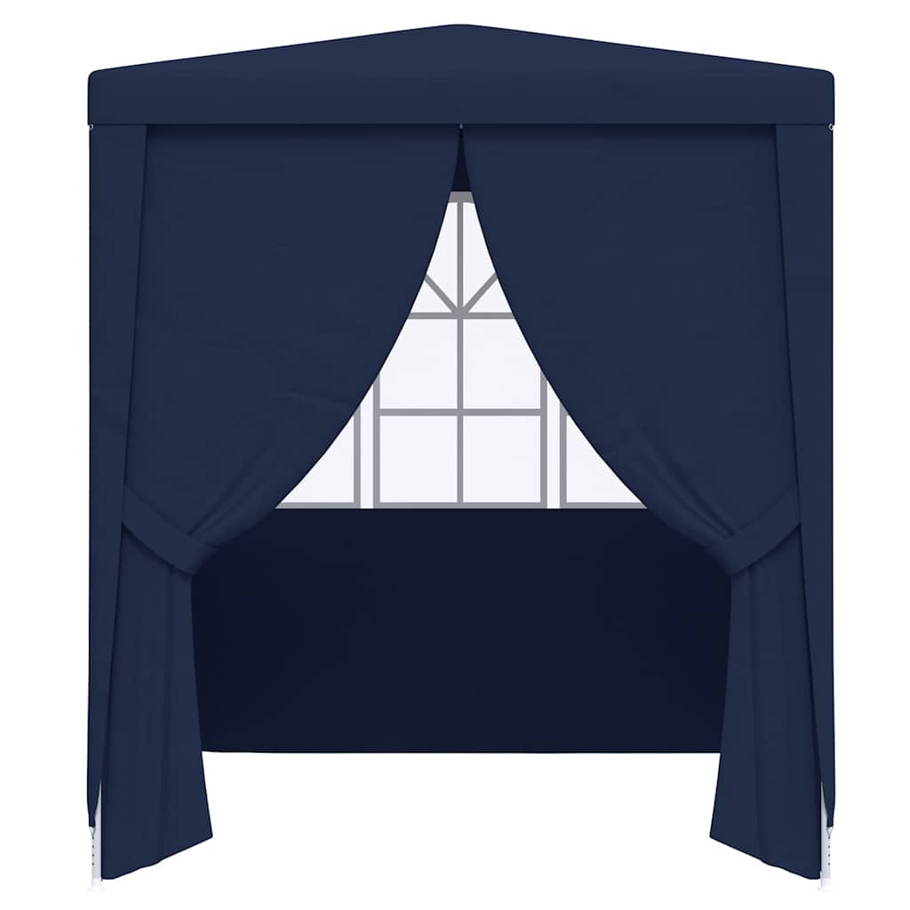 Palapinė su šoninėmis sienomis, mėlyna, 2,5×2,5m, 90g/m² Palapinė su šoninėmis sienomis, mėlyna, 2,5x2,5m, 90g/m² - Image 4