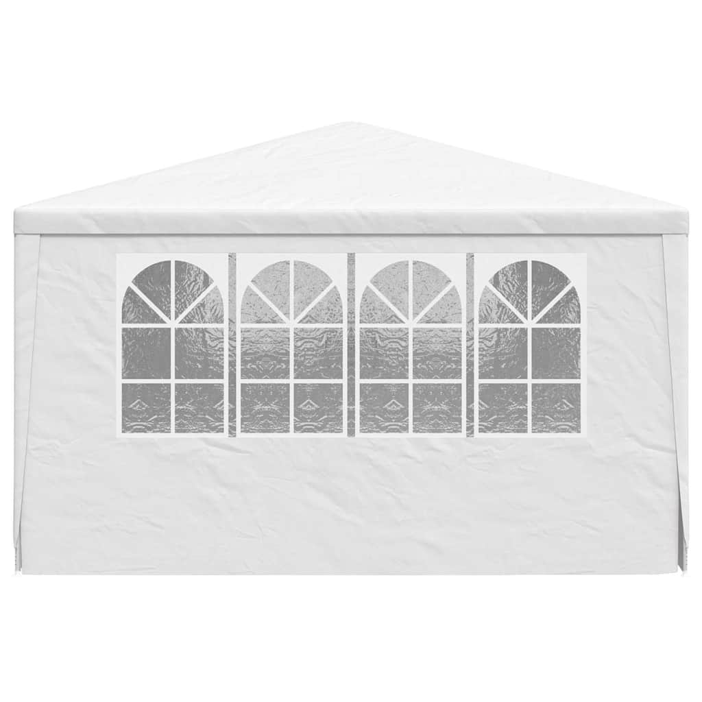 Proginė palapinė su šoninėmis sienomis, balta, 4x6m, 90g/m² Proginė palapinė su šoninėmis sienomis, balta, 4x6m, 90g/m² - Image 5