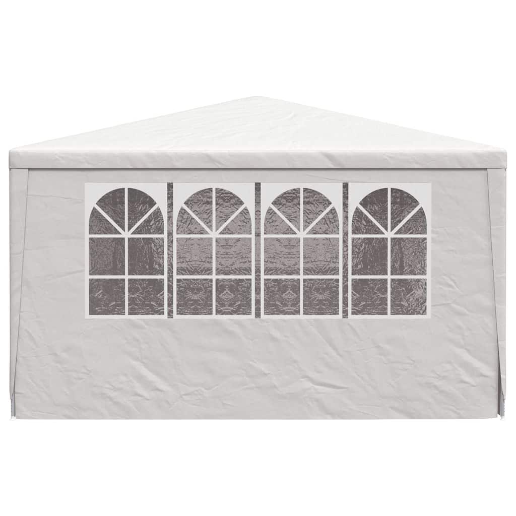 Proginė palapinė su šoninėmis sienomis, balta, 4x9m, 90g/m² Proginė palapinė su šoninėmis sienomis, balta, 4x9m, 90g/m² - Image 5