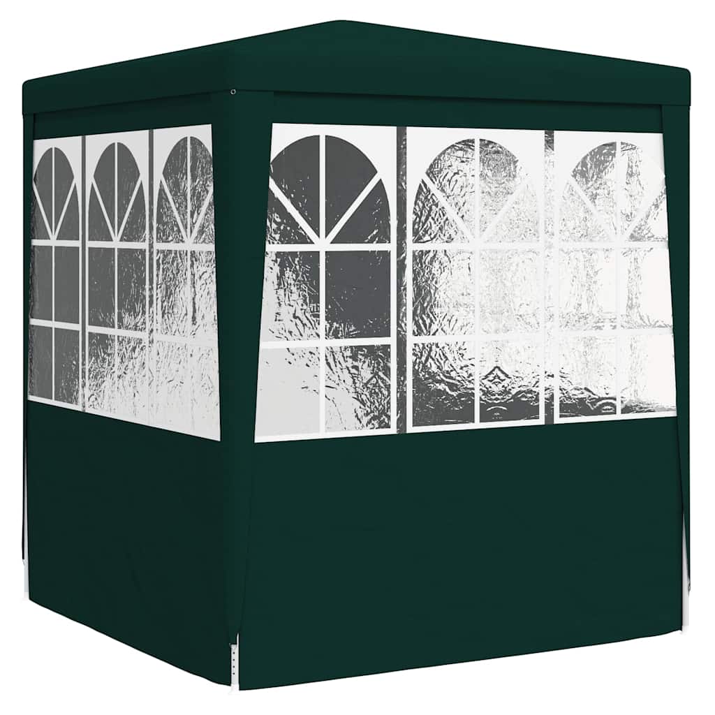 Proginė palapinė su šoninėmis sienomis, žalia, 2x2m, 90g/m² Proginė palapinė su šoninėmis sienomis, žalia, 2x2m, 90g/m² - Image 6