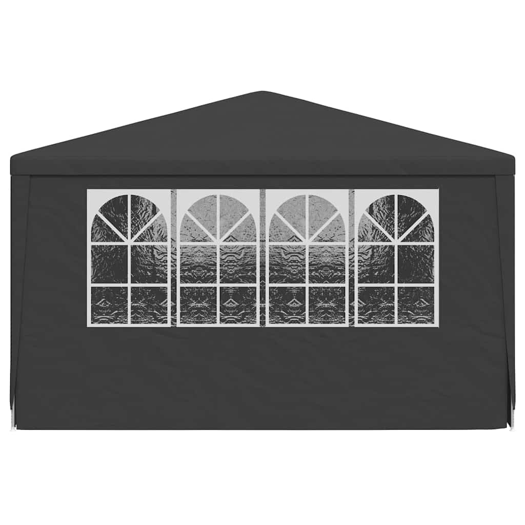 Proginė palapinė su šoninėmis sienomis, antracito, 4x6m, 90g/m² Proginė palapinė su šoninėmis sienomis, antracito, 4x6m, 90g/m² - Image 5