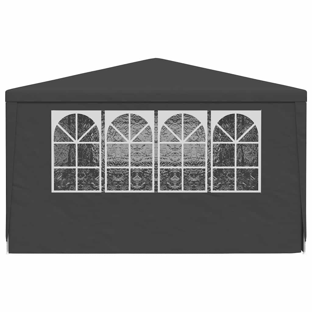 Proginė palapinė su šoninėmis sienomis, antracito, 4x9m, 90g/m² Proginė palapinė su šoninėmis sienomis, antracito, 4x9m, 90g/m² - Image 5