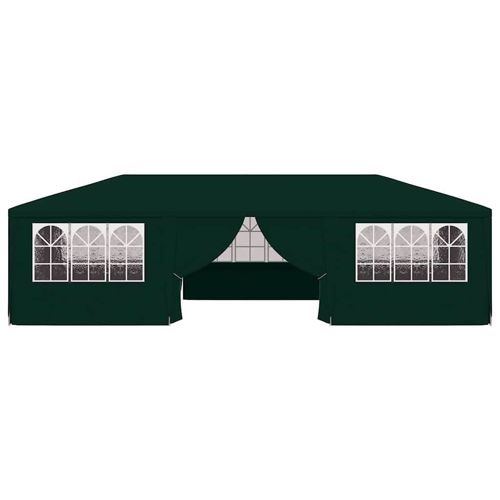 Proginė palapinė su šoninėmis sienomis, žalia, 4x9m, 90g/m² Proginė palapinė su šoninėmis sienomis, žalia, 4x9m, 90g/m² - Image 4