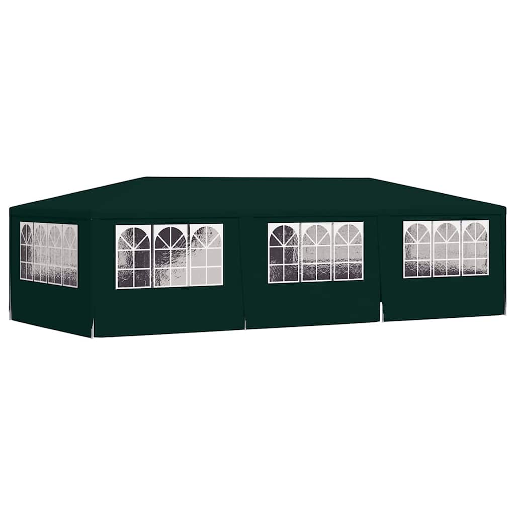 Proginė palapinė su šoninėmis sienomis, žalia, 4x9m, 90g/m² Proginė palapinė su šoninėmis sienomis, žalia, 4x9m, 90g/m² - Image 6