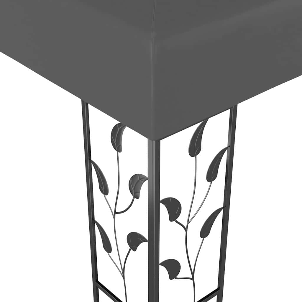 Pavėsinė, antracito spalvos, 3x3m Pavėsinė, antracito spalvos, 3x3m - Image 3