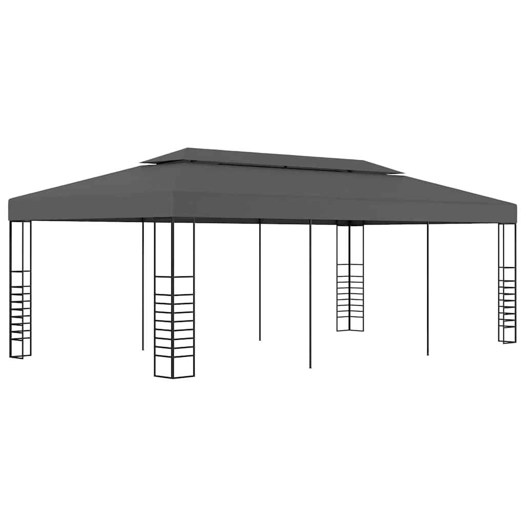 Pavėsinė, antracito spalvos, 3x6m Pavėsinė, antracito spalvos, 3x6m - Image 2