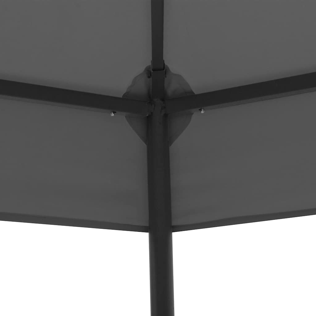 Sodo pavėsinė, antracito spalvos, 323x275x265cm Sodo pavėsinė, antracito spalvos, 323x275x265cm - Image 3