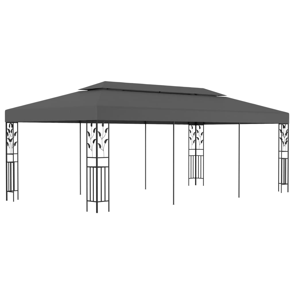 Pavėsinė, antracito spalvos, 3x6m Pavėsinė, antracito spalvos, 3x6m - Image 2