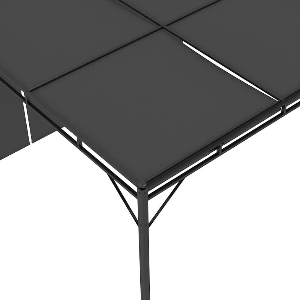 Sodo pavėsinė su šonine užuolaida, antracito spalvos, 4x3x2,25m Sodo pavėsinė su šonine užuolaida, antracito spalvos, 4x3x2,25m - Image 7