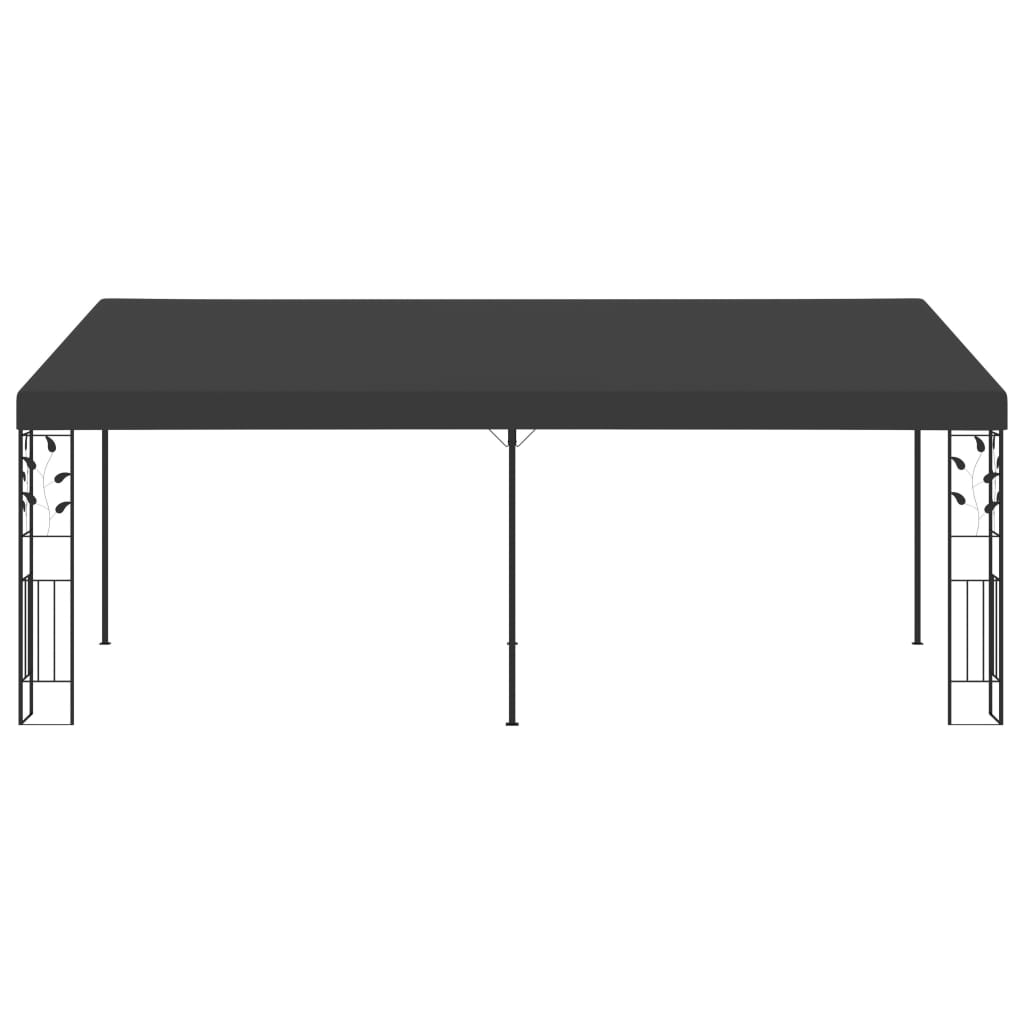 Prie sienos montuojama pavėsinė, antracito, 6x3x2,5m Prie sienos montuojama pavėsinė, antracito, 6x3x2,5m - Image 3