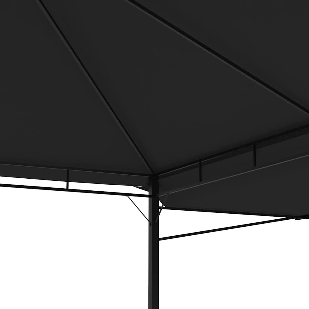 Pavėsinė su dvigubu prailginamu stogu, antracito, 3x3x2,75m Pavėsinė su dvigubu prailginamu stogu, antracito, 3x3x2,75m - Image 7