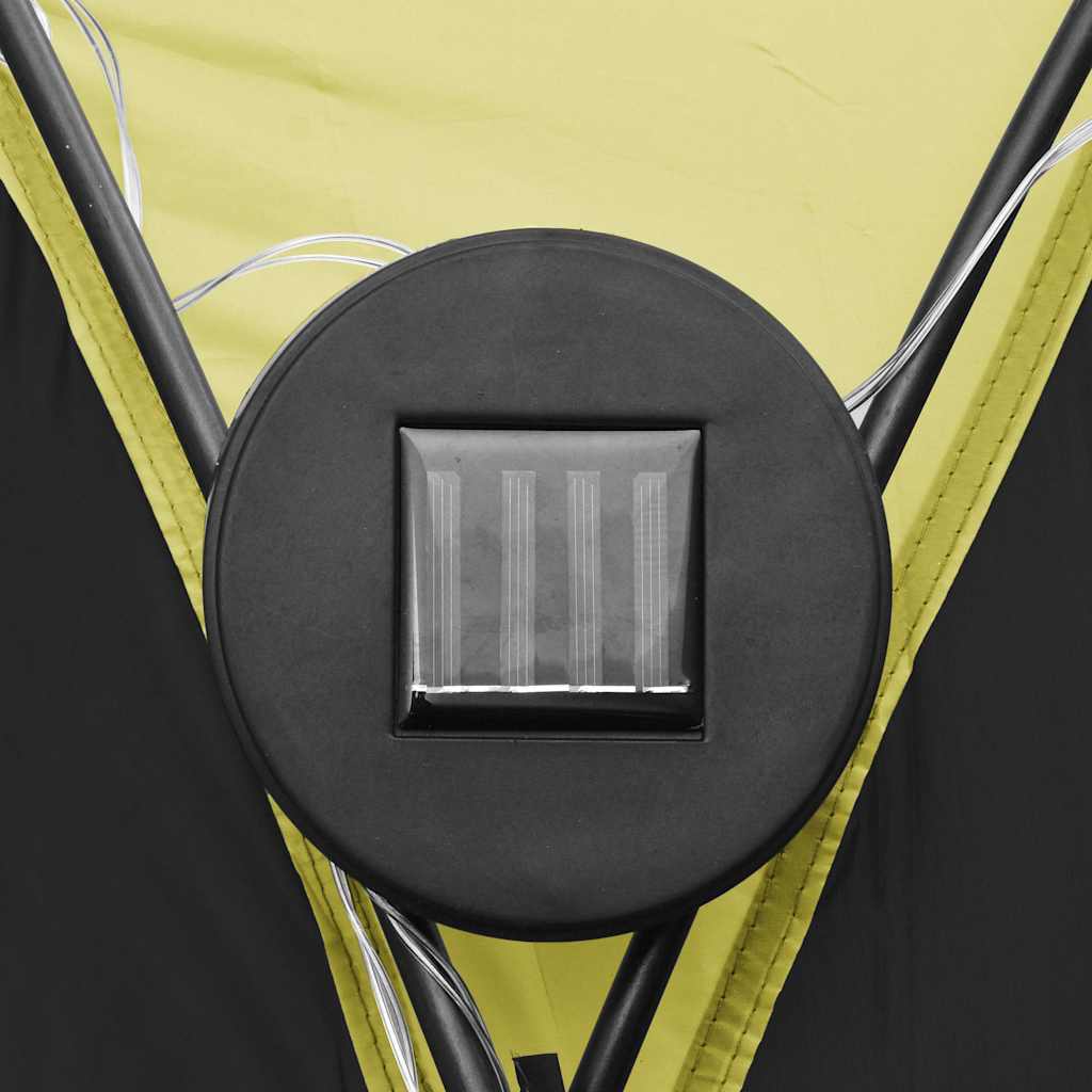 Proginė palapinė su LED ir 4 sienomis, žalia, 3,6×3,6×2,3m Proginė palapinė su LED ir 4 sienomis, žalia, 3,6x3,6x2,3m - Image 8
