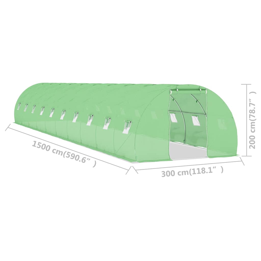 Šiltnamis, 15x3x2m, 45m² Šiltnamis, 15x3x2m, 45m² - Image 11