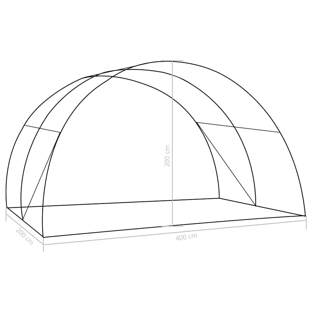 Šiltnamis, 2x4x2m, 8m² Šiltnamis, 2x4x2m, 8m²