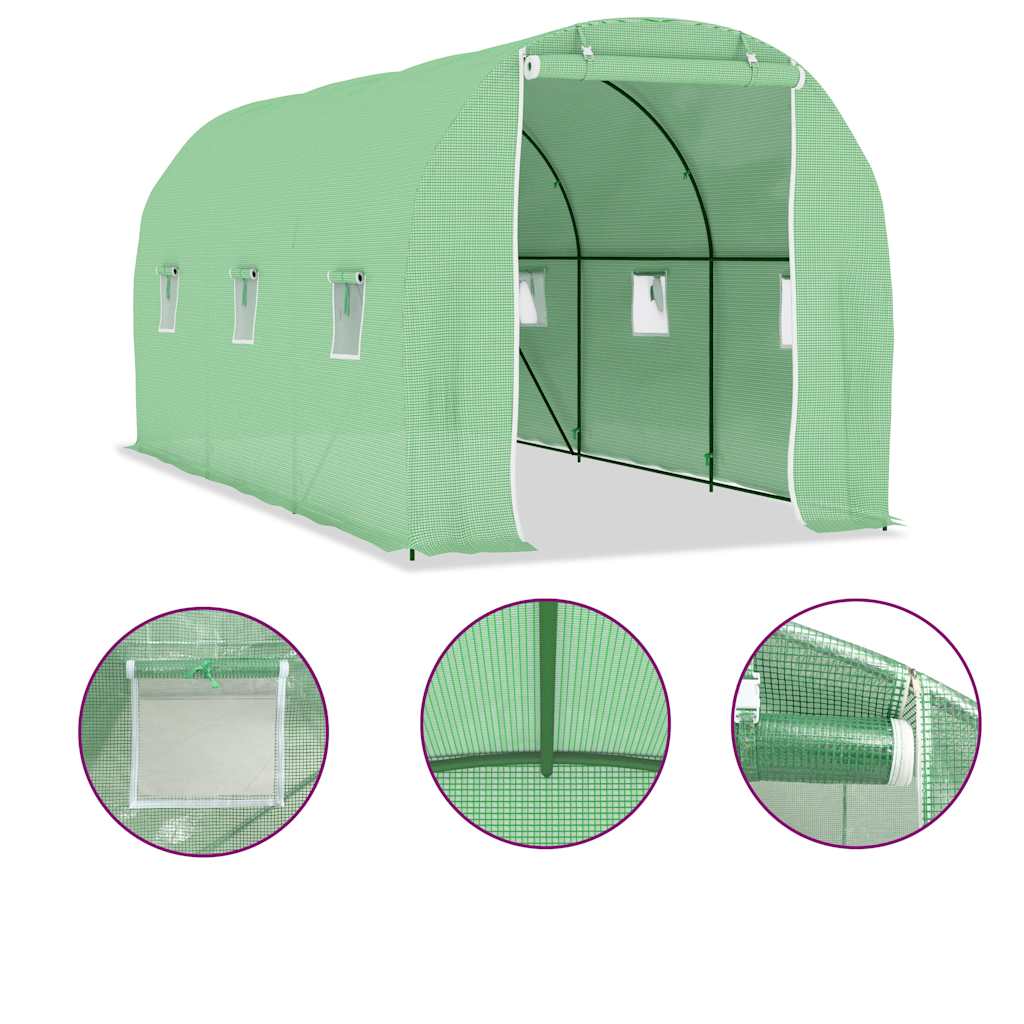 Šiltnamis, 4,5x2x2m, 9m² Šiltnamis, 4,5x2x2m, 9m² - Image 5