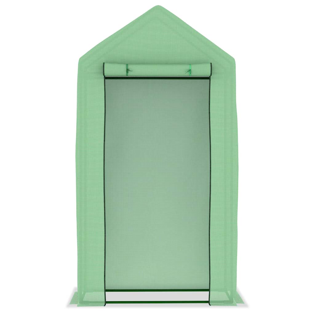 Šiltnamis su plieniniu rėmu, 1×0,5×1,9m, 0,5m² Šiltnamis su plieniniu rėmu, 1x0,5x1,9m, 0,5m² - Image 4