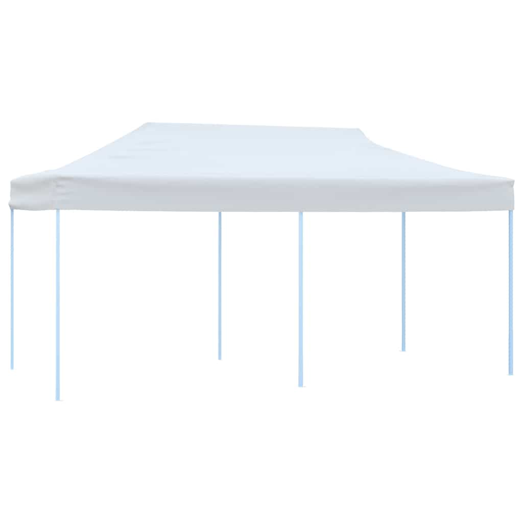 Išskleidžiama palapinė su sienomis, balta, 3x6m, plienas Išskleidžiama palapinė su sienomis, balta, 3x6m, plienas - Image 3