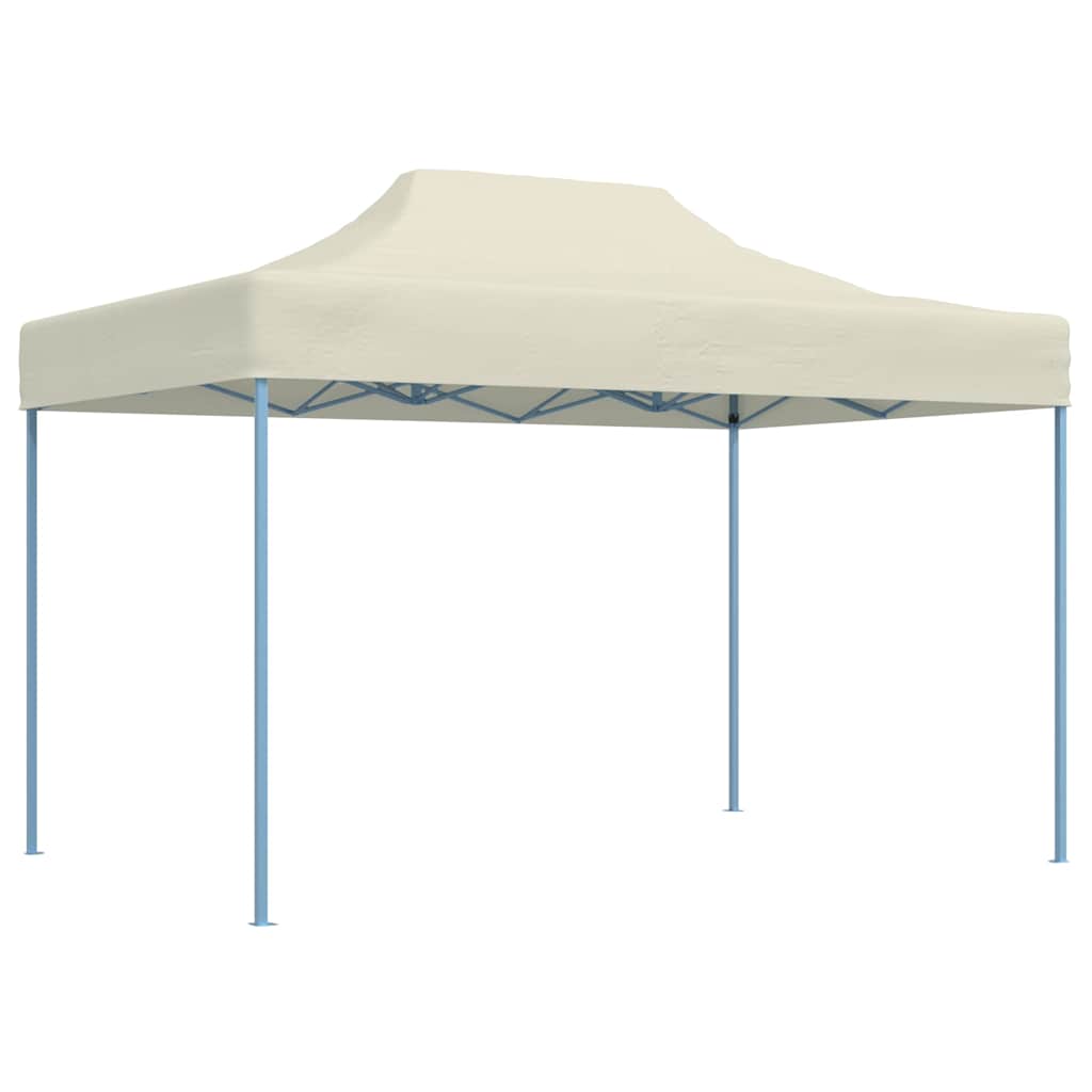 Sulankstoma proginė palapinė, kreminė, 3x4m, plienas Sulankstoma proginė palapinė, kreminė, 3x4m, plienas - Image 2